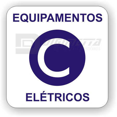 Placa: Equipamentos Elétricos