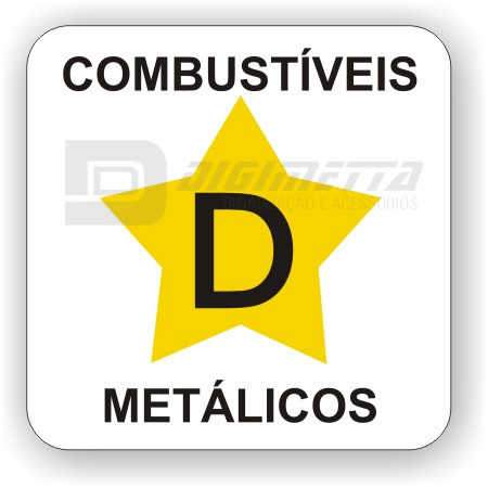 Placa: Combustíveis Metálicos