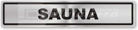 Placa: Sauna