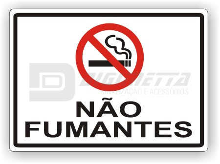 Placa: No Fumantes